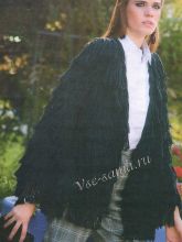 Кардиган - эффект меха