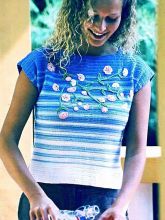 Кофточка с вышивкой