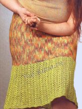 Комбинированная юбка