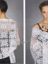 Палантин В кружевном плену, фото