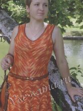 Платье летнее крючком