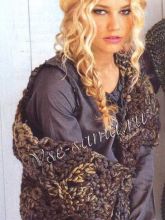 Платок из шестиугольных мотивов