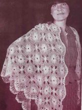 Шаль из мотивов