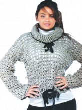 Свитер - пленительная сеточка