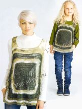 Топ крючком из квадратов