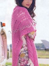 Треугольный платок крючком