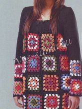 Туника из квадратных мотивов