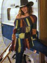 Туника с кружевными мотивами