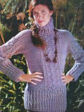 Удлиненный свитер - тонкое обаяние