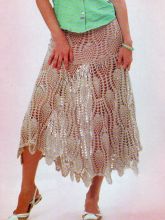 Юбка из ананасов