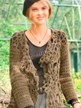 Жакет из квадратов