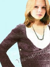 Женский жакет с запахом