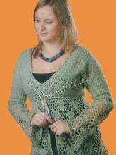 Жакет оливкового цвета, фото