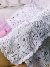 Ажурный плед из мотивов