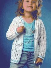 Ажурный жакет на молнии