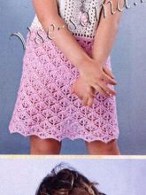 Бело-розовое платье