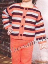 Детский костюмчик в полосочку