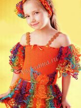 Карнавальное платье и повязка