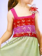 Комбинированное платье с ажурным верхом