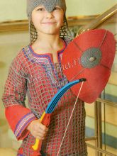 Костюм богатыря крючком