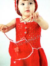 Красный летний комплект