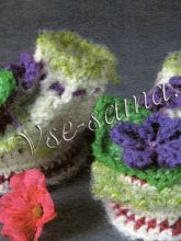 Пинетки для девочки