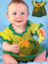 Платье с подсолнухами