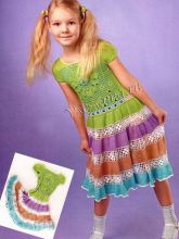 Платье с цветком