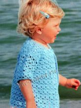 Серо-голубой жакет, фото