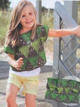 Топ из треугольников, фото