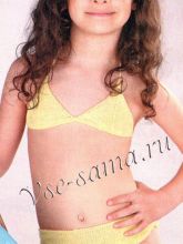  Желтый купальник