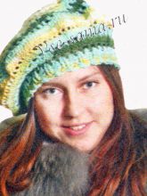 Берет крючком секционный, фото