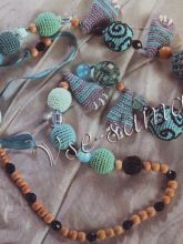 Бусы Чеширский кот