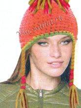 Шапка с кисточками, фото