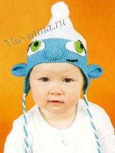 Шапочка Смурфик, фото