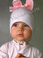Шапочка Зайка