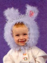 Шапочка Заячьи ушки