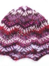 Шапочка цветная