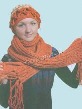 Шапка и длинный шарф