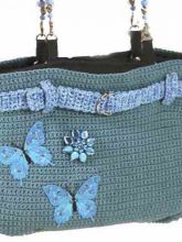 Сумка с бабочками