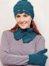 Тёмно-зелёный комплект, фото