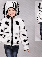 Курточка на молнии для девочки, фото модели