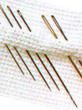 Иглы для вышивки лентами, фото