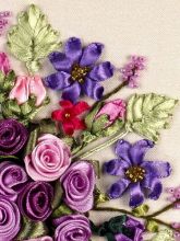 История вышивки лентами, фото