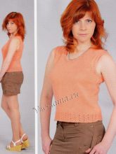 Простая розовая майка, фото