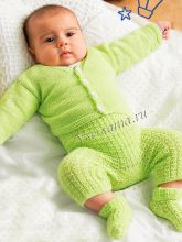 Жакет, полукомбинезон и носки, фото