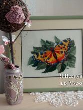 Бабочка - вышивка крестом от Я Веснушка