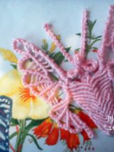 Бабочка в стиле макраме от PlotkoKatia