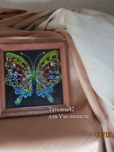 Бабочка в технике точечная роспись от Татьяна42