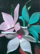 Букетик из пластиковых бутылок